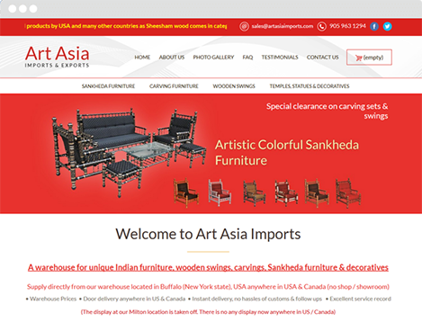 Alakmalak Portfolio Art Asia - Web Design India